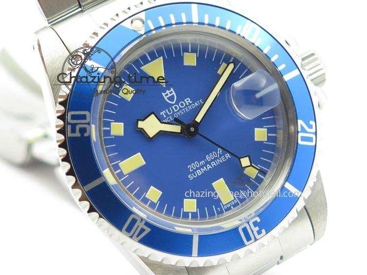 1222 Durable Submariner SS JKF Best Edition Blue Dial Square Markers (Black Date) A 3902